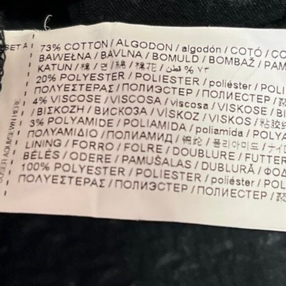 Mango MNG Women's Black White Tweed Knit Split Hem Mini A-Line Skirt Size S - Picture 5 of 5